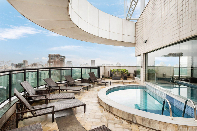 Pool 4, Studio on Faria Lima With Pool and Spa - Bt1110, São Paulo