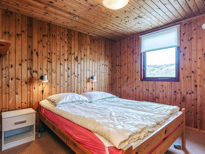 Bedroom, 6 Person Holiday Home in Lokken, Jammerbugt