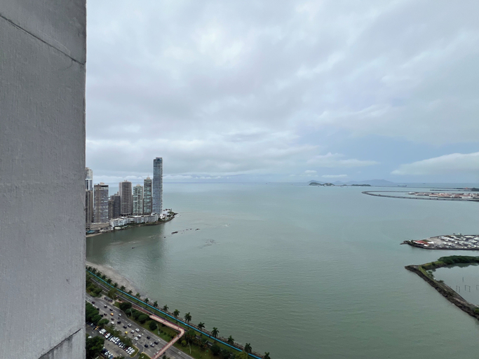 View from room 5, Yoo Panama Luxury Ocean View Apartment, Panamá
