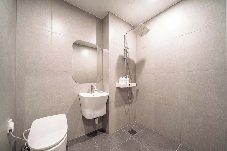 Bathroom 4, Giverny Hotel, Gyeongju