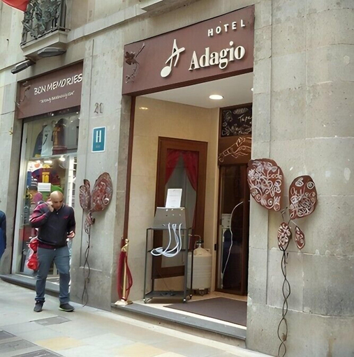 Front of property 5, Hotel Adagio, Barcelona