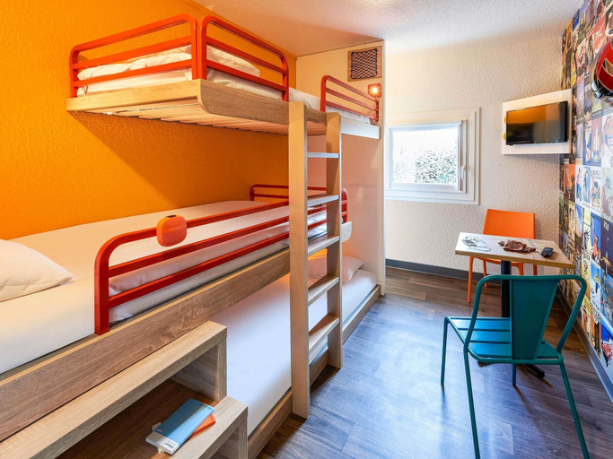 Bedroom 4, hotelF1 Marseille, Bouches-du-Rhône