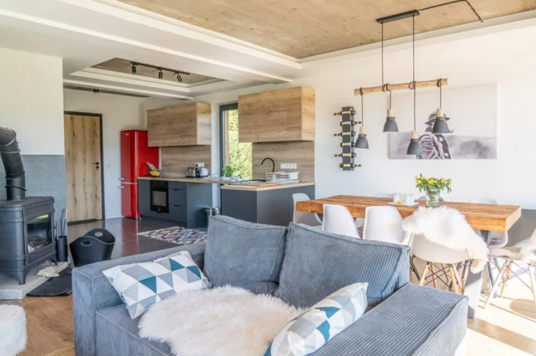 Living room 5, Large Holiday Villa With Sauna and Mountain Views, Tatra