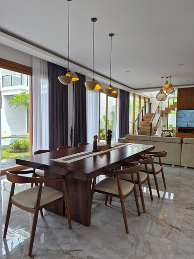 Dining, JJ Villa 7 Ocean Blue, Badung