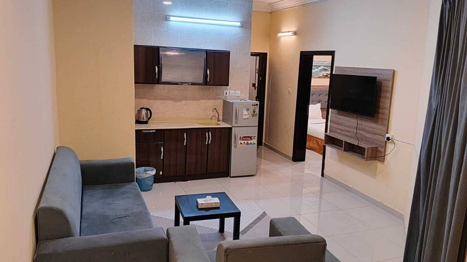 Living area 2, Wadan Al-Mutamayeza Furnished Apartments