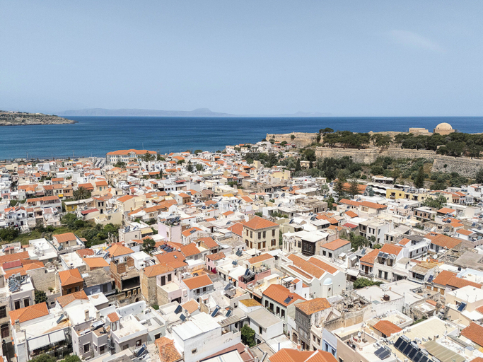 Aerial view 2, Margianna's Cupola Luxury Residence, Crete