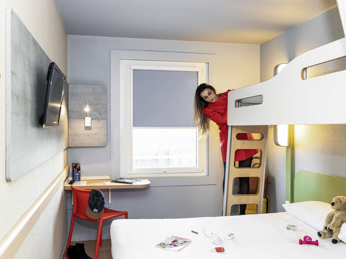 Bedroom 3, ibis budget Paris Porte de Vanves, Hauts-de-Seine