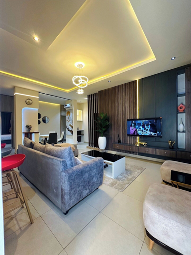 Living area 3, Vluxe Apartment, Bwari