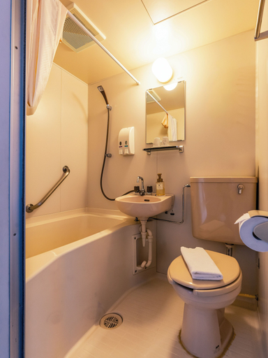 Bathroom 5, Shakespeare Hotel, Hakuba