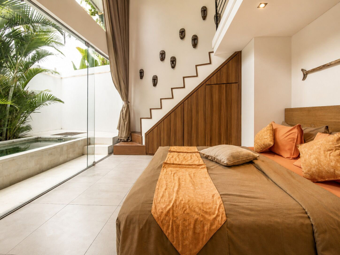 Bedroom 2, Luxurious 5BR Dream Villa, 200m to Berawa Beach, Badung