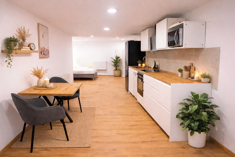 Private kitchen, Studio Wohnung Mosella, Mayen-Koblenz