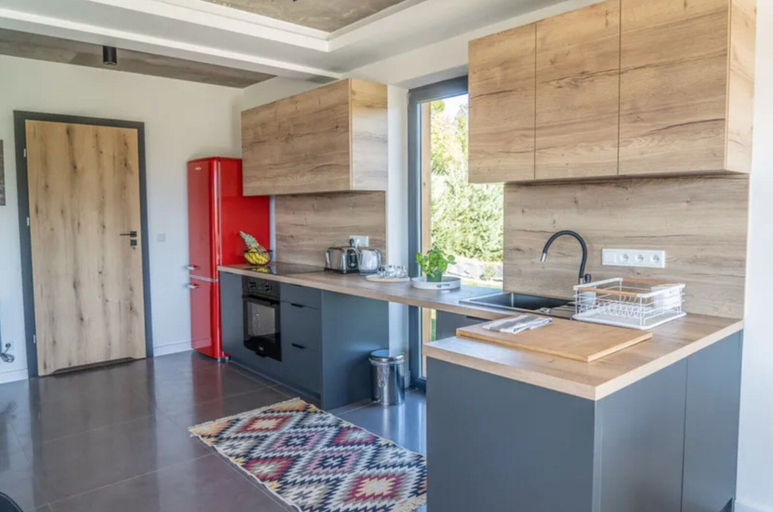Private kitchen 3, Large Holiday Villa With Sauna and Mountain Views, Tatra