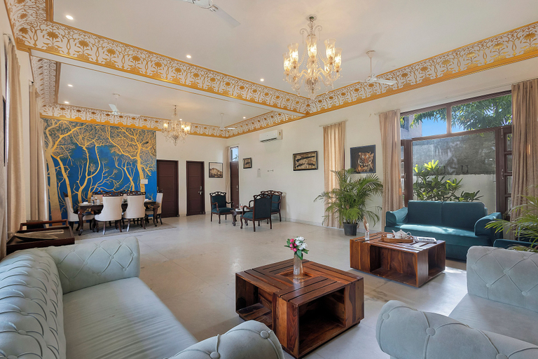 Living area 4, Alaya stays Haven Villa 3BHK with Pool, Jaipur