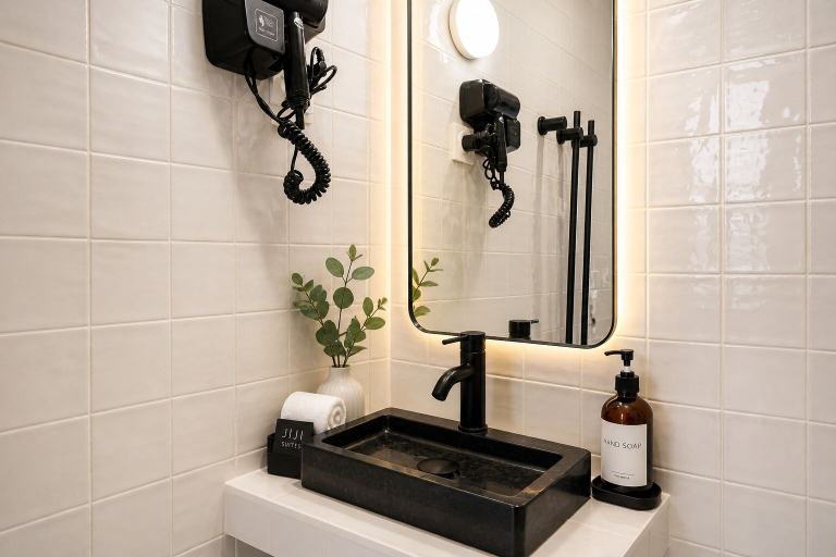 Bathroom 3, JIJI Suites, Seine-et-Marne