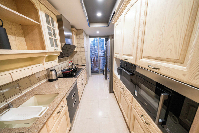 Private kitchen 5, Tyms 2BR 2BA Modern Residence Xujiahui, Shanghai