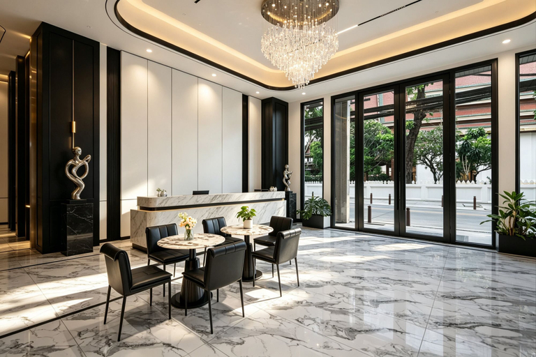 Lobby 4, True Ease Hotel, Vientiane