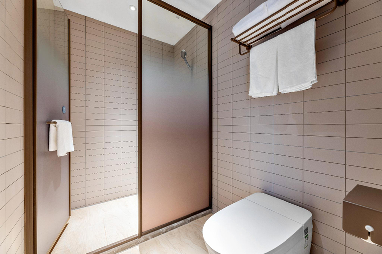 Bathroom, Hanting Hotel Tianjin Ninghe Lutai Economic Development Zone, Tianjin