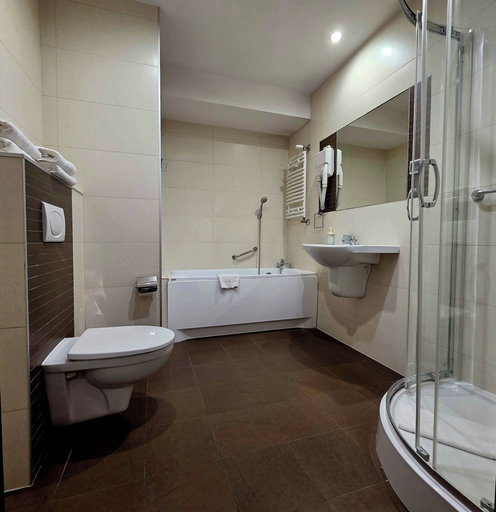 Bathroom 3, Iness Hotel, Łódź