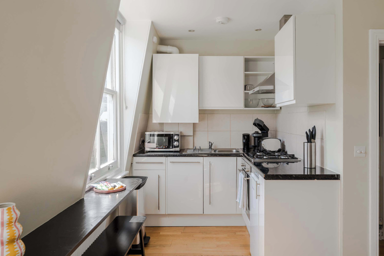 Private kitchen 4, Charming Central London Retreat by Frankie Says, London
