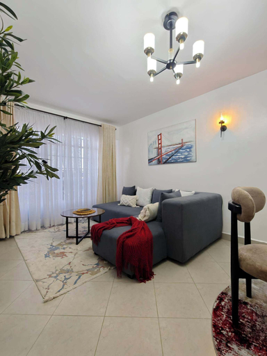 Living area 2, Grand Midtown apartments, Starehe