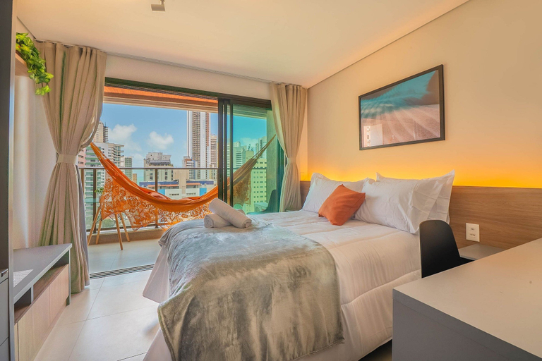 Room 3, Beach Class Meireles by Carpediem Ocean View, Fortaleza