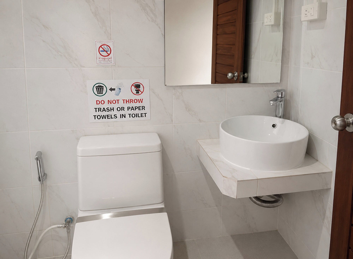 Bathroom 4, Palmari Boutique Hotel, Nua Khlong
