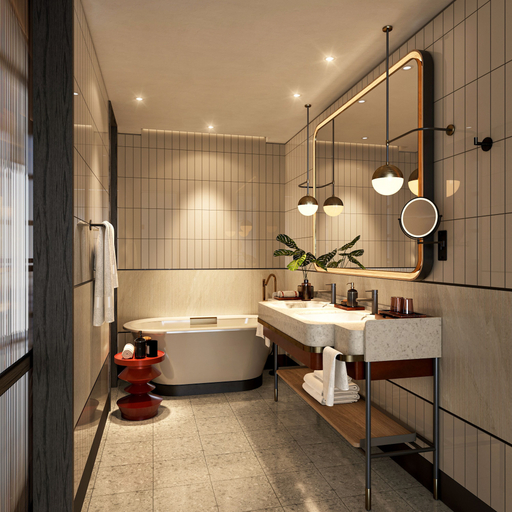 Bathroom 3, Avani+ Lanexang Vientiane Hotel, Vientiane
