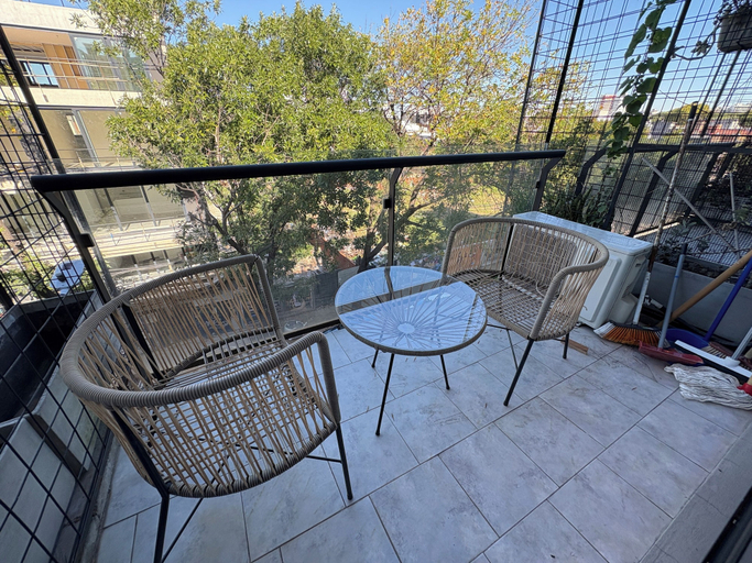 Balcony, CloudBA Belgrano Doho Apartments, Distrito Federal