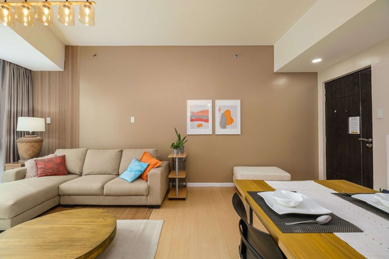 Living room 3, Modern Luxe Stay-2BR City Escape, Taguig