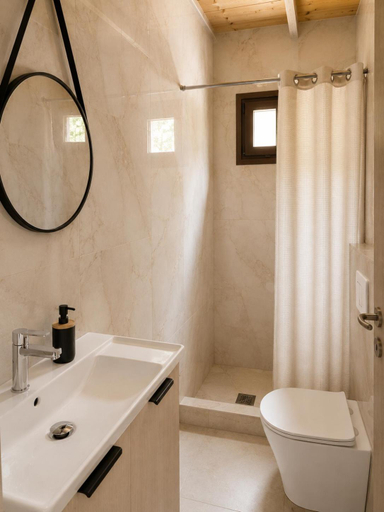 Bathroom 2, Elisabeth Luxury Villas, Central Macedonia