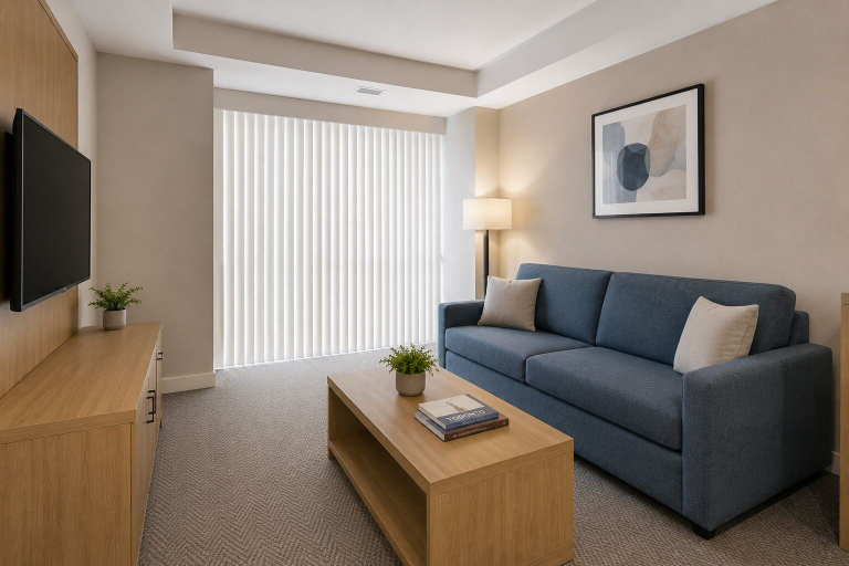 Living area 4, The Elsinore Suites, Toronto