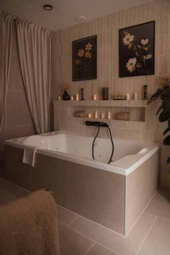 Indoor spa tub 5, Apparts RennesBnB Duhamel, Ille-et-Vilaine