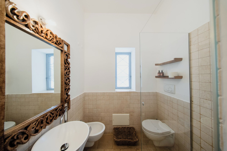 Bathroom 3, TD Casa Fusella with Panoramic Pool and sea view, Bari