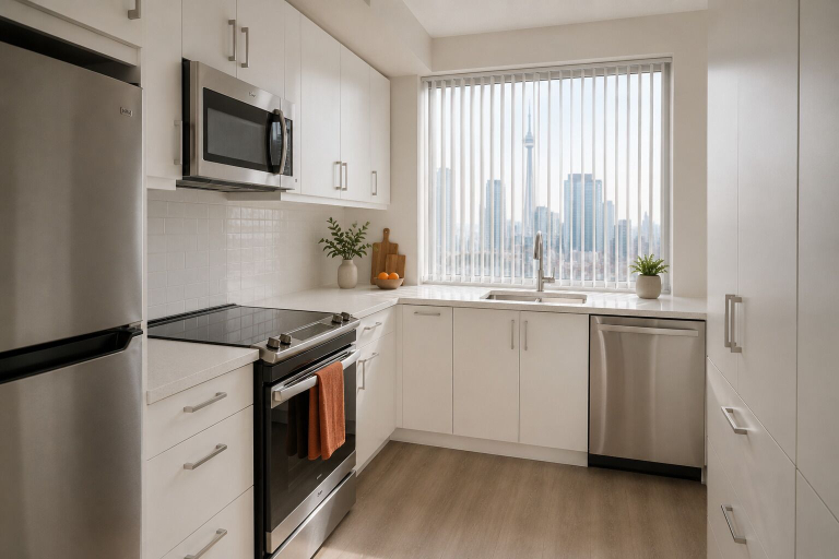 Private kitchen, The C-Line Prime Hotel, Toronto