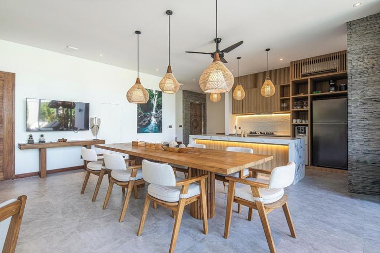 Exterior 4, Modern 4br Villa Canggu, Rice View, AC, Badung