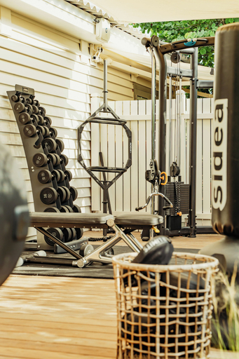 Fitness studio 3, Épi Baie de Pampelonne, Var