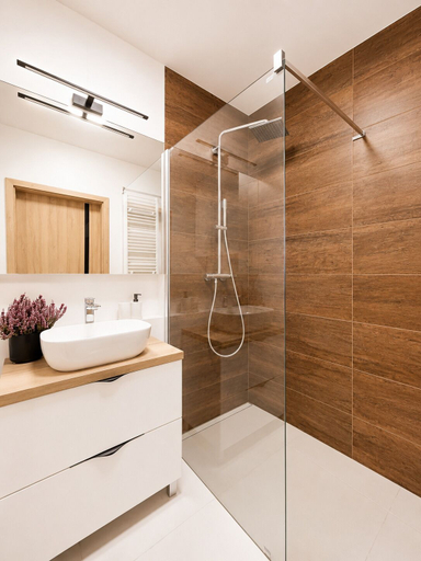 Bathroom 3, Luxury Apartment on Drewnowska Street, Łódź