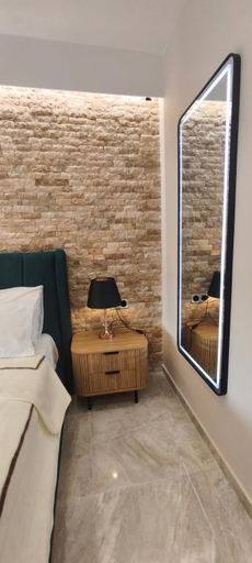 Bedroom 1, Sea Salt Apartments, North Aegean