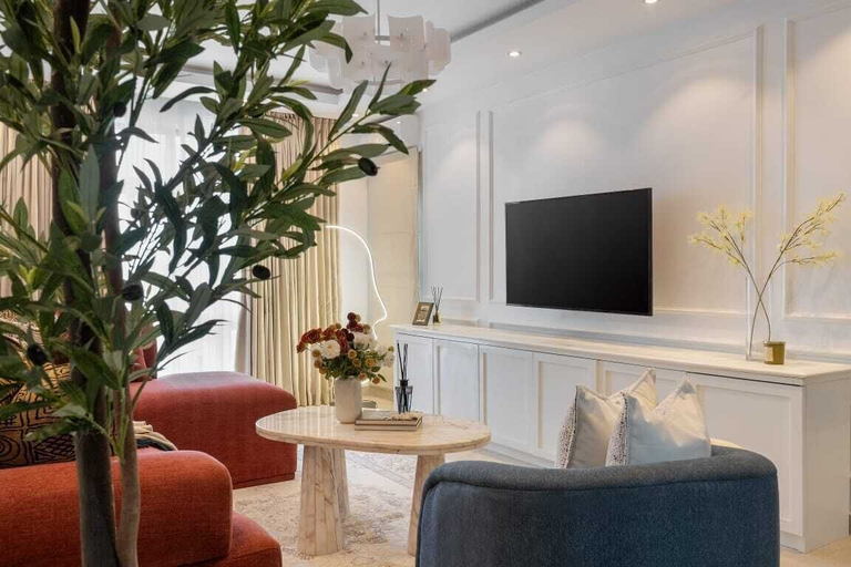 Living area 4, Habitat Service Apartment, Eti-Osa
