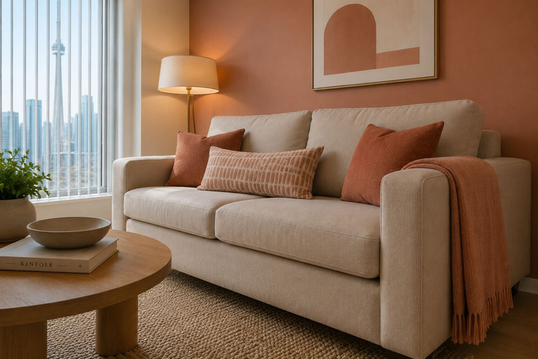 Living area 2, The Parkview Central Suites, Toronto
