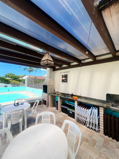 Outdoor dining 5, Casa piscina praia da pinheira, Palhoça