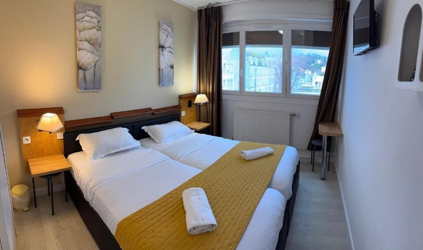 Bedroom 4, Hôtel OpalOriental Boulogne sur Mer, Pas-de-Calais