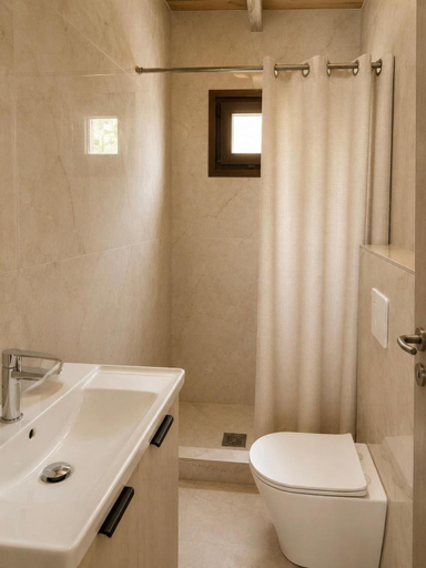 Bathroom 3, Elisabeth Luxury Villas, Central Macedonia