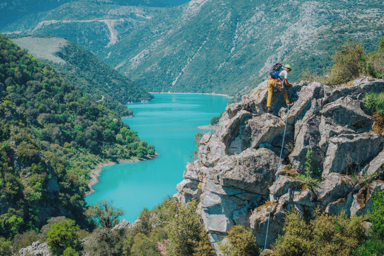 Outdoor rock climbing 2, petrastero mountain Retreat-Agrafa, Central Greece