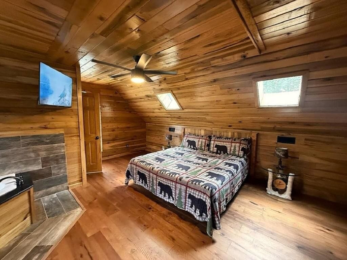 Room 3, Smoky Mountain Getaway 3 Bedroom Cabin, Sevier