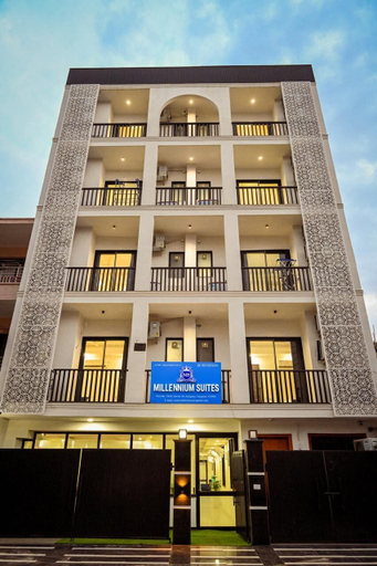 Front of property, Millennium Suites, Gurgaon