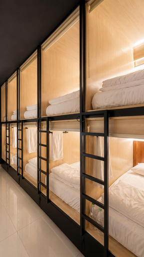 Bedroom 3, WeStay Capsule Hostel, Dubai