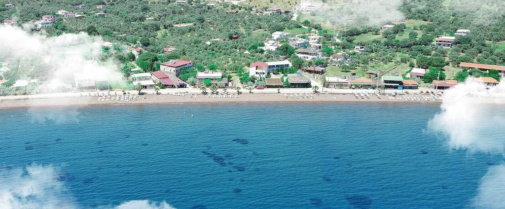 Aerial view 3, Ege Motel Assos, Ayvacık