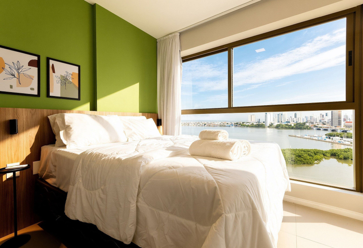 Room 4, Parque do Cais #1109 With Sea View by Carpediem, Recife