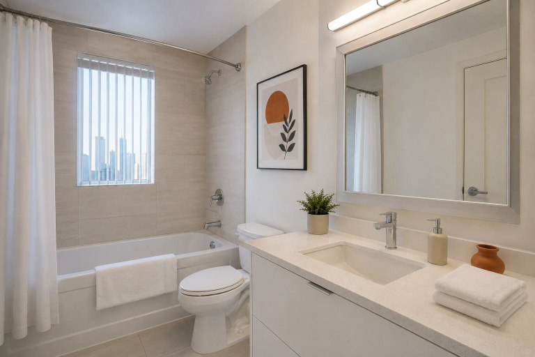 Bathroom, The C-Line Prime Hotel, Toronto